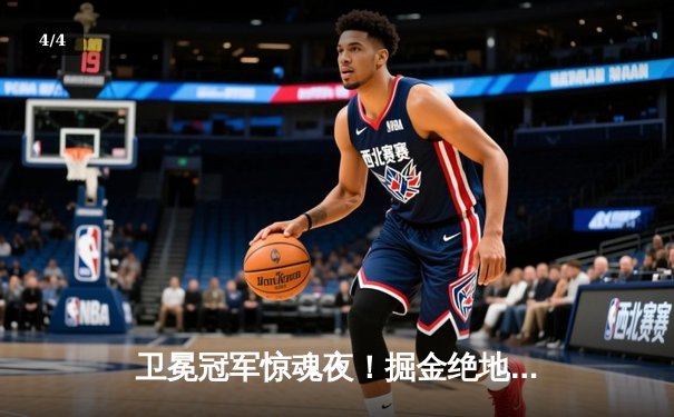 卫冕冠军惊魂夜！掘金绝地反击20分逆转森林狼，约基奇40+13救主 - 4